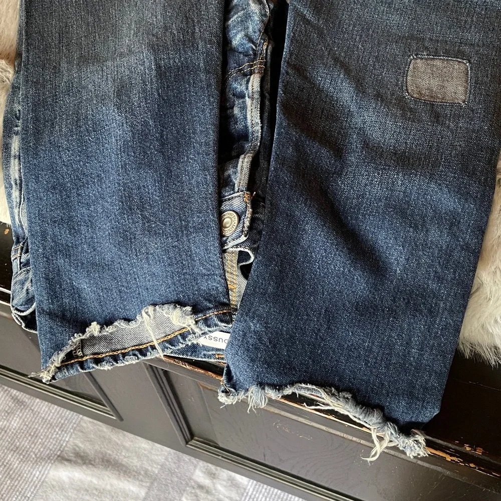 Moussy patchwork medium blue jeans - Picture 4 of 9